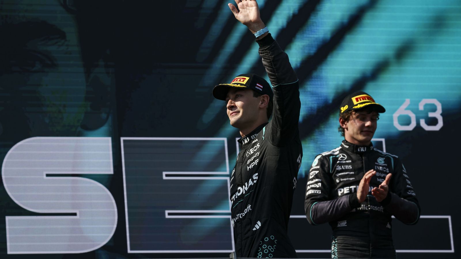 george russell - ilustrasi berita George Russell Menang di Red Bull Ring, Alonso Bertahan di Tengah Bendera Biru