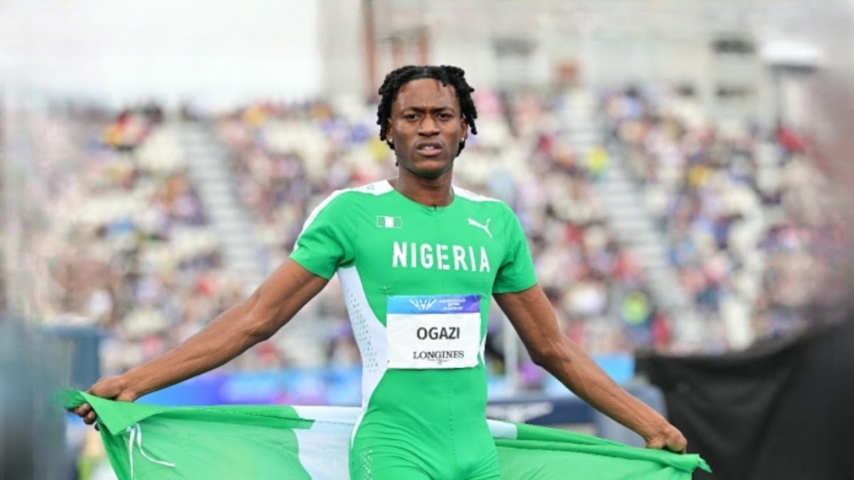 samuel ogazi - ilustrasi berita Samuel Ogazi bawa Nigeria raih emas pertama di nomor 400m putra